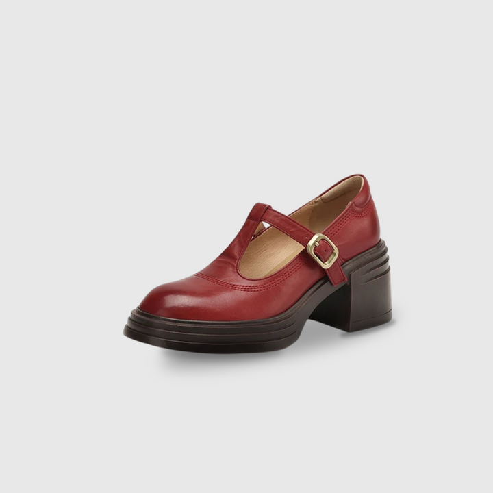 Maral - Zapatos De Tacón Grueso Tipo Bloque