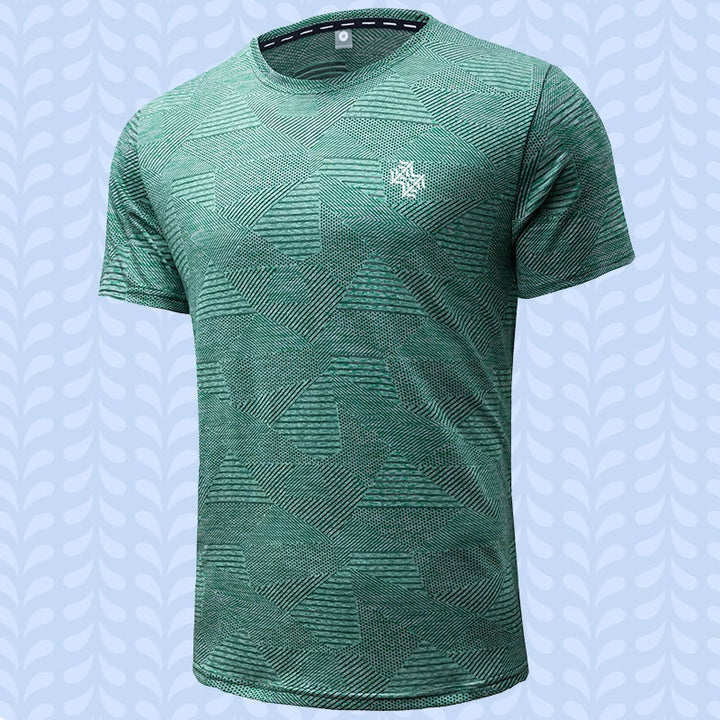 Artem - Informal Manga Corta Camiseta Con Cuello Redondo