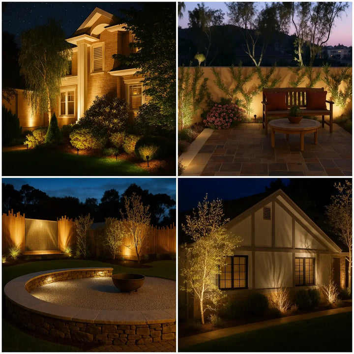 LumaBloom - Foco Solar Para Jardín
