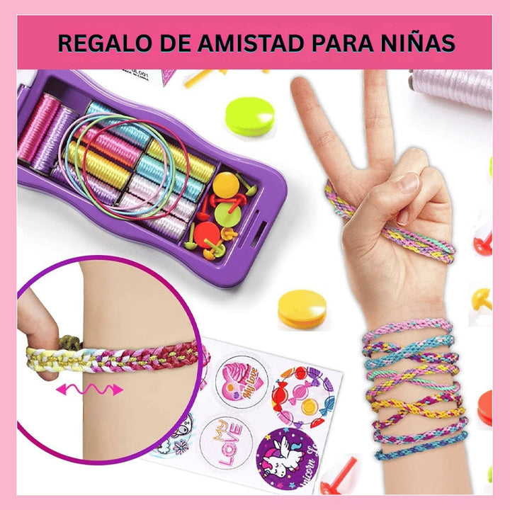 CharmCraft - Kit Para Trenzar Cuerdas a Mano
