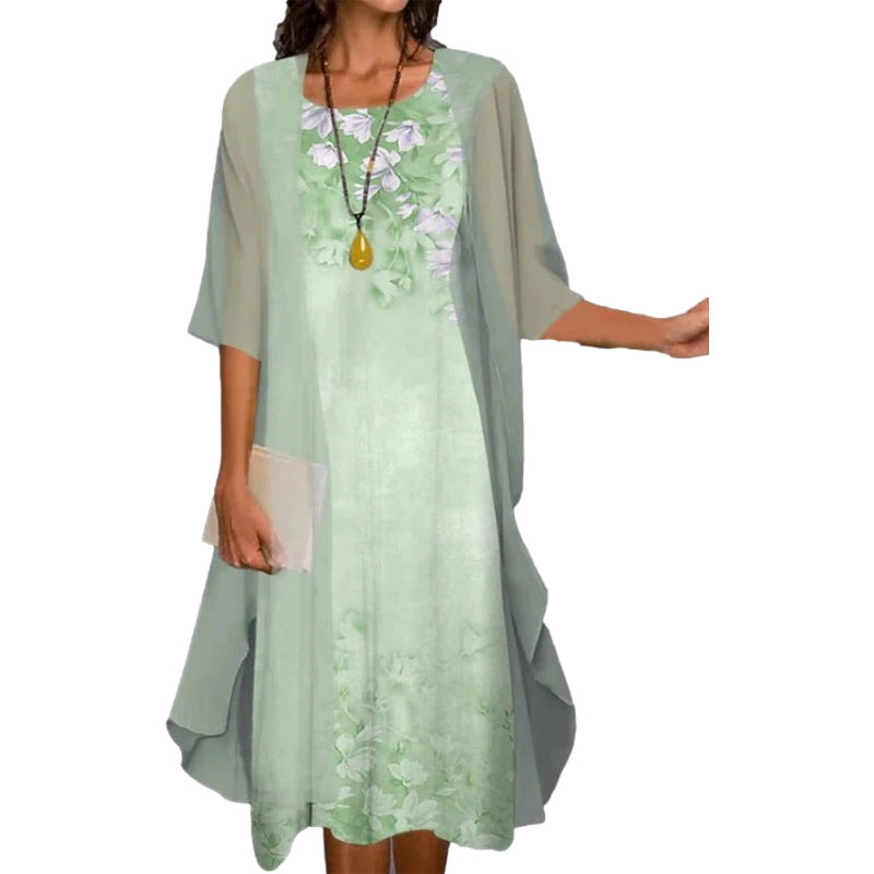 Venolia - Conjunto De Dos Piezas Con Estampado Floral