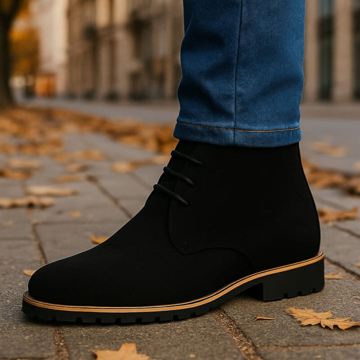 Zampa - Elegantes Botas De Cuero Con Cordones