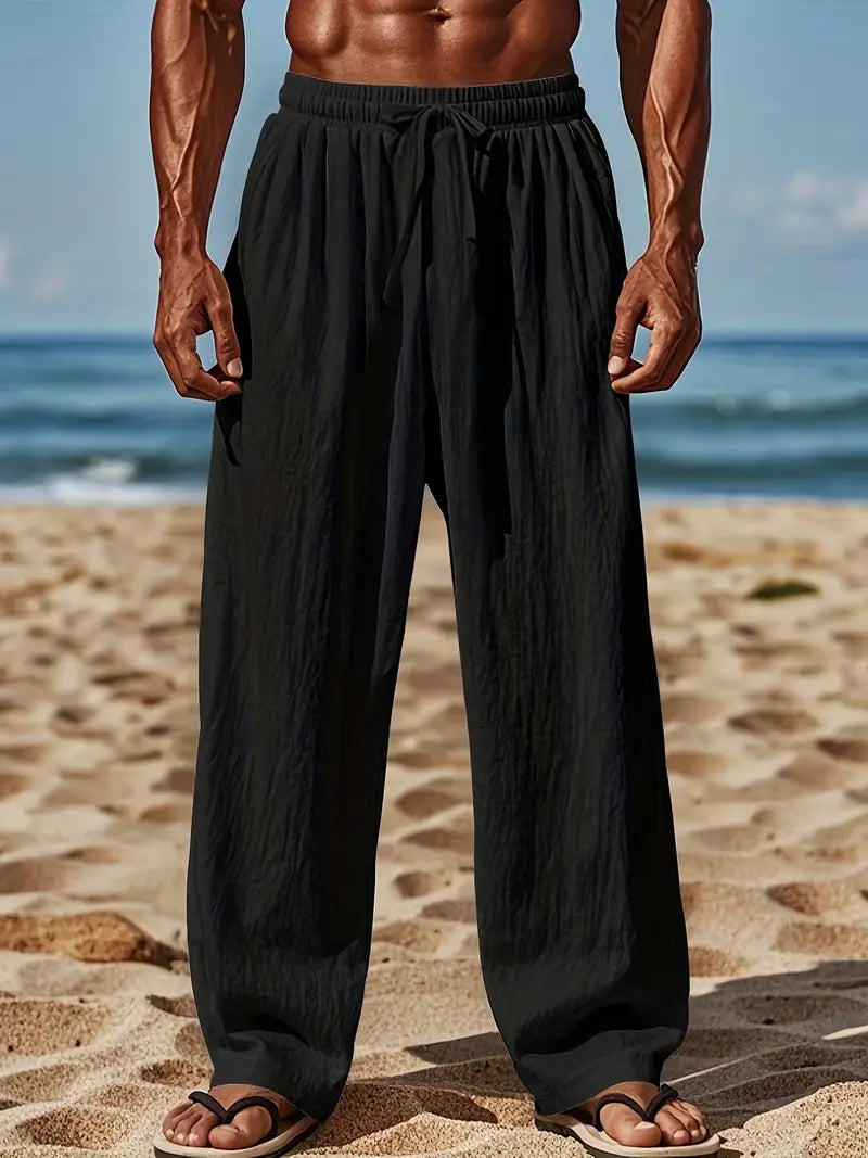 Babaev - Pantalón Elegante De Lino