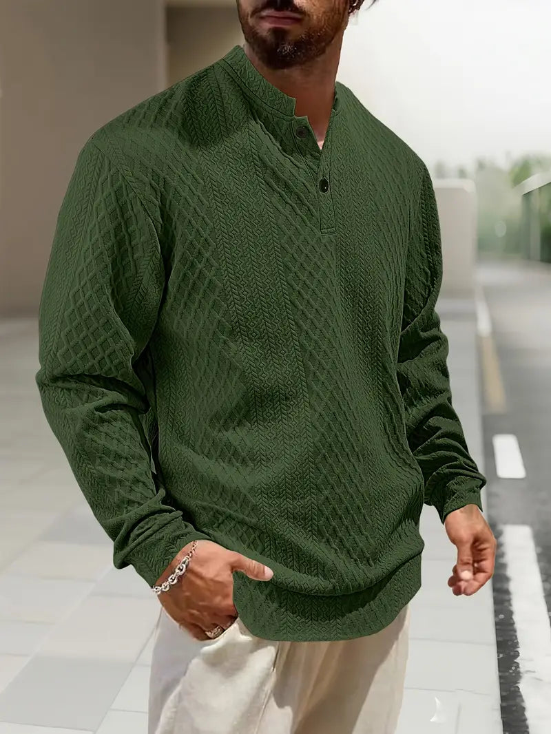 Warriner - Sudadera De Manga Larga Con Estampado Geométrico