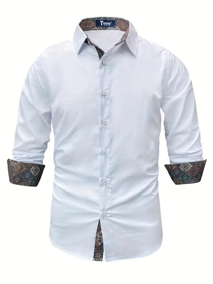 Teodoro - Camisa De Manga Larga Con Botones
