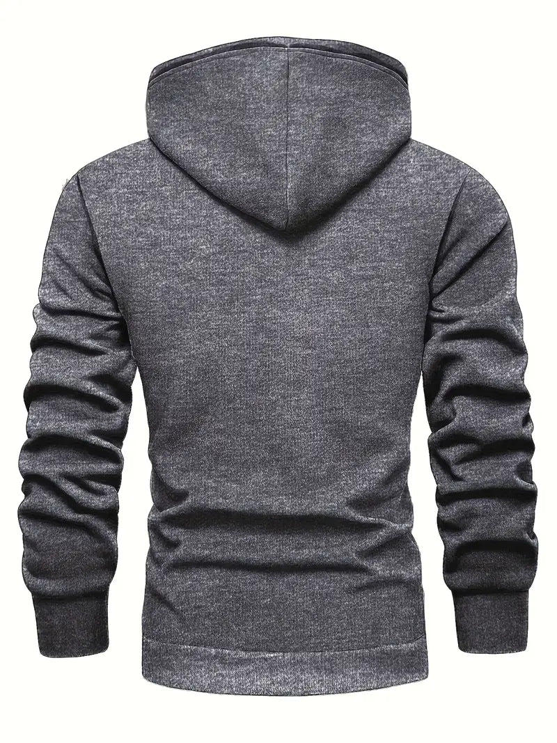 Zauris - Sudadera de Manga Larga con Capucha