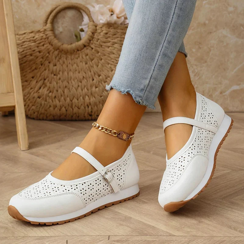 Jewell - Zapatos Ortopédicos Transpirables De Cuero
