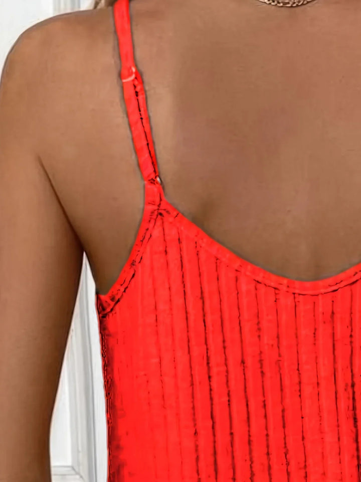 Hristina - Conjunto De Dos Piezas Cómodo Para Verano Con Tirantes