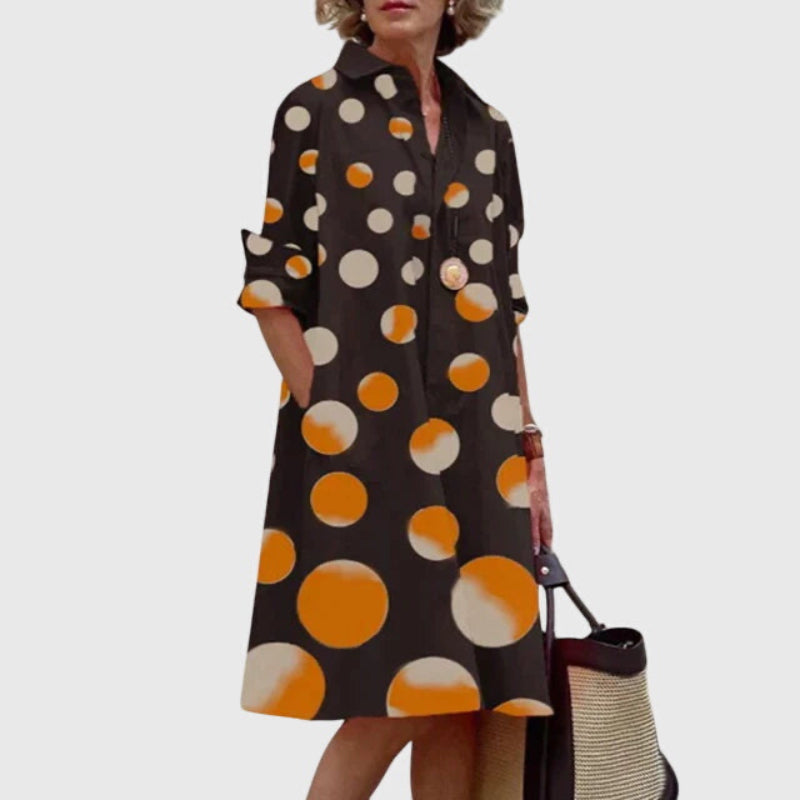 Oshadi - Elegante Minivestido Con Bolsillo