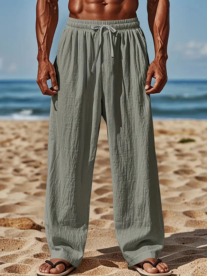 Babaev - Pantalón Elegante De Lino