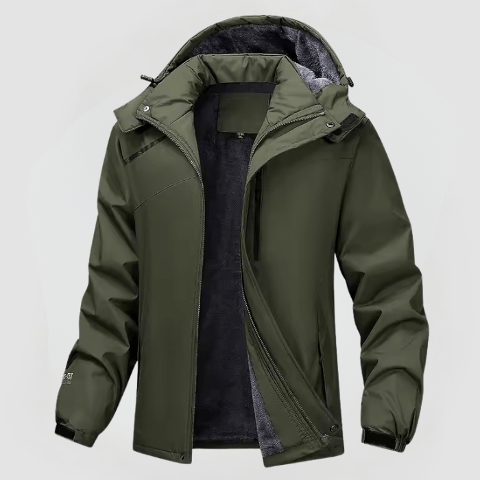 Jude - Chaqueta Impermeable Con Forro Polar