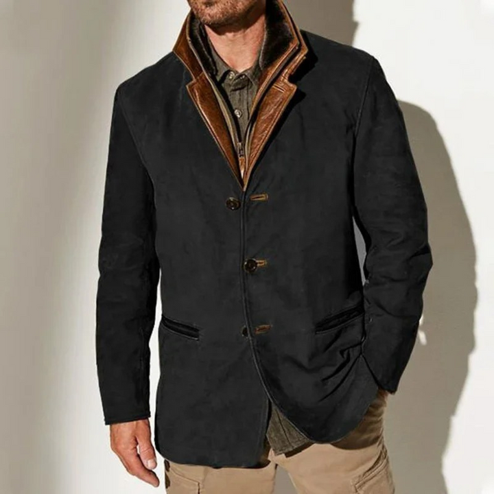Sylvester - Chaqueta de Estilo Vintage