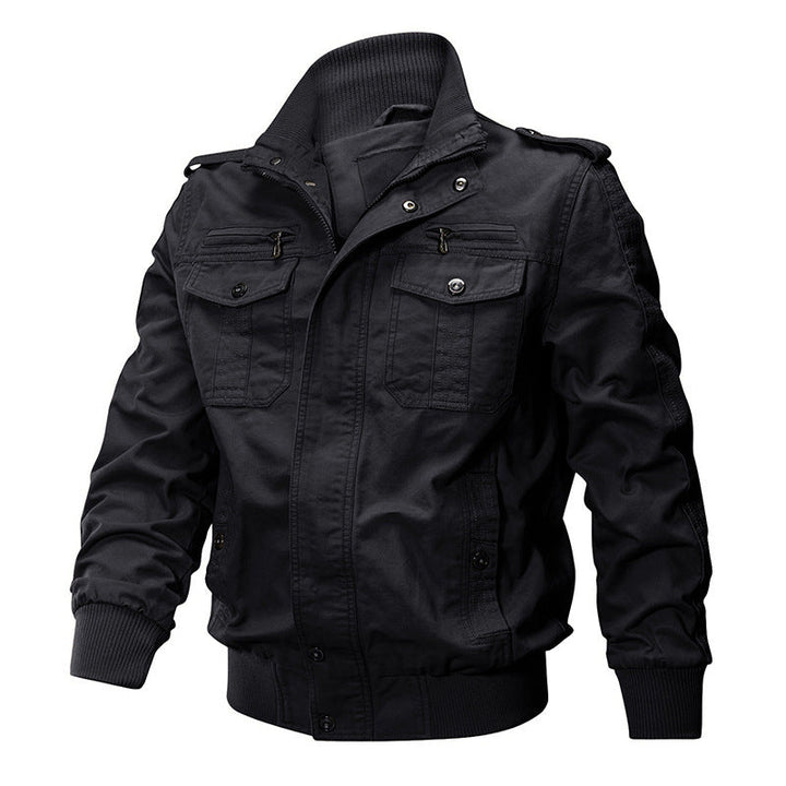 Miltin - Chaqueta Bomber Militar De Estilo Cargo