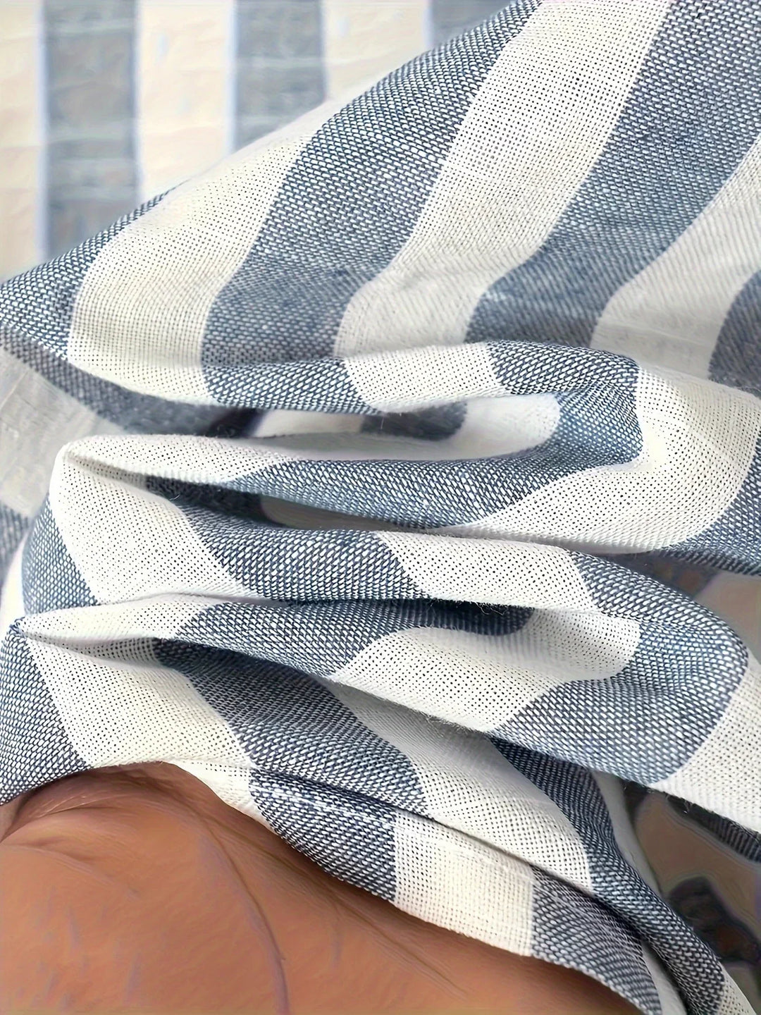 George - Camisa Elegante De Manga Larga a Rayas