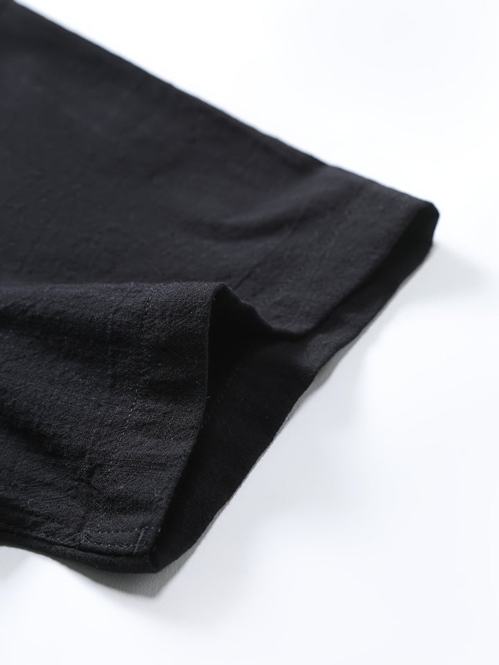 Tejada - Camisa Informal De Algodón Con Bolsillo