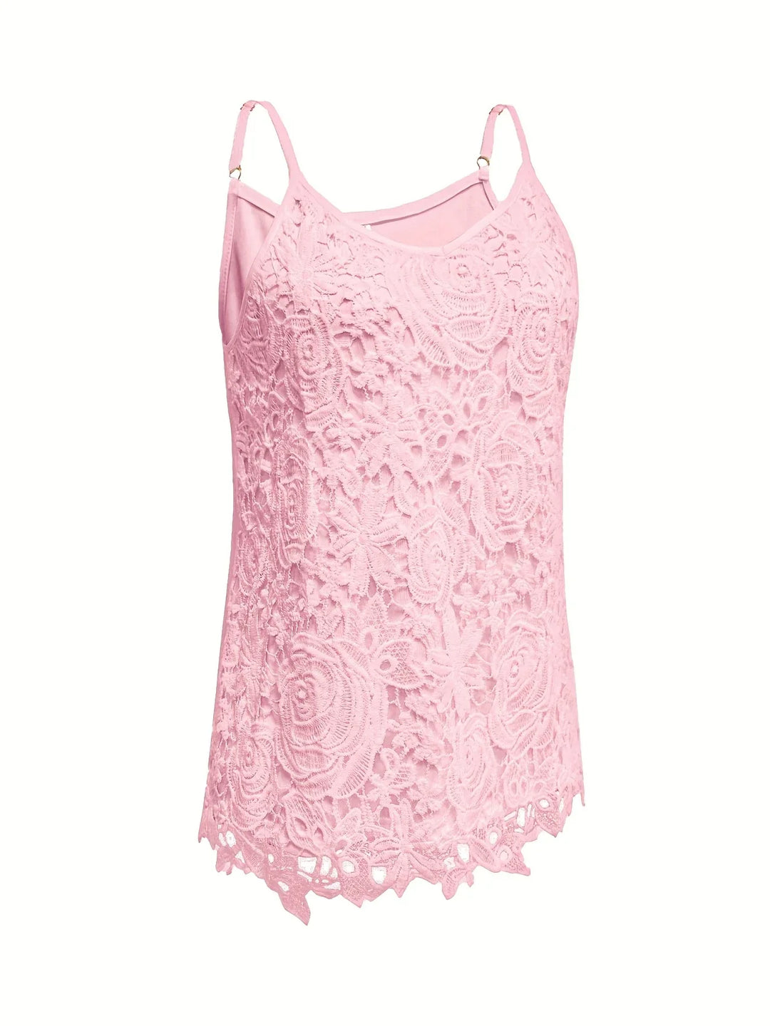 Juna - Elegante Sin Mangas Enlace Top Con Cuello En V