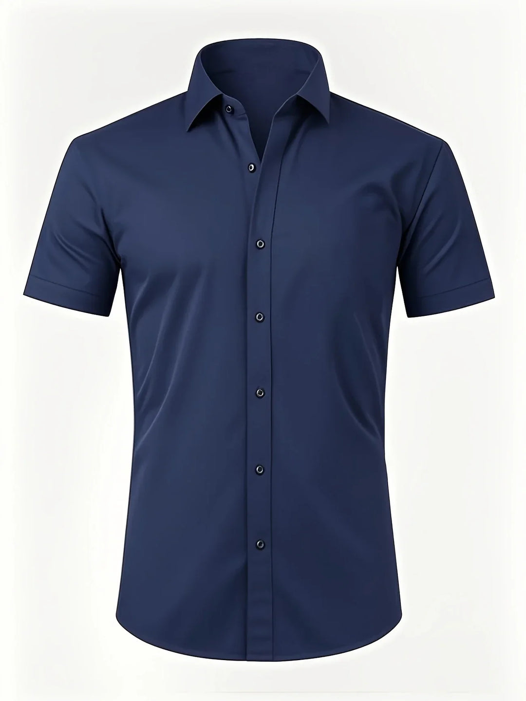 Ezra - Elegante Camisa Entallada Con Botones
