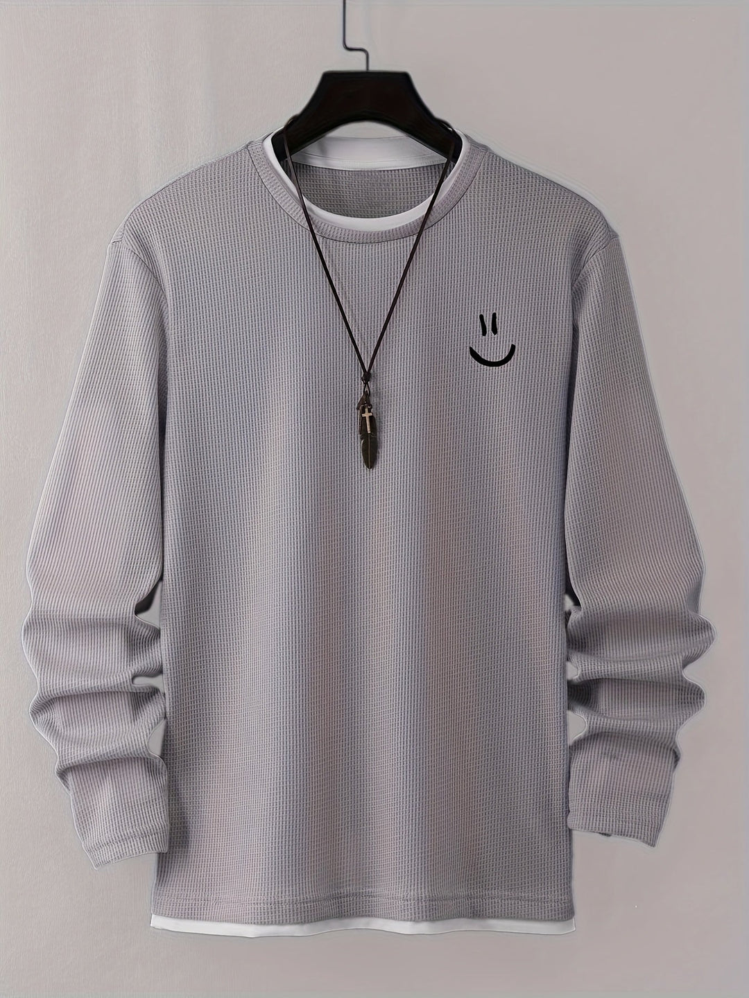 Desmond - Camisa De Manga Larga Con Estampado Facial