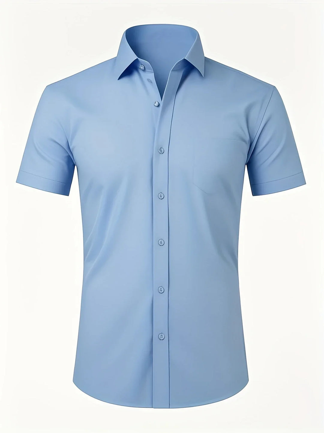 Ezra - Elegante Camisa Entallada Con Botones