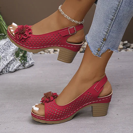 Imogen - Cómodas Abierto Dedo Del Pie Sandalias