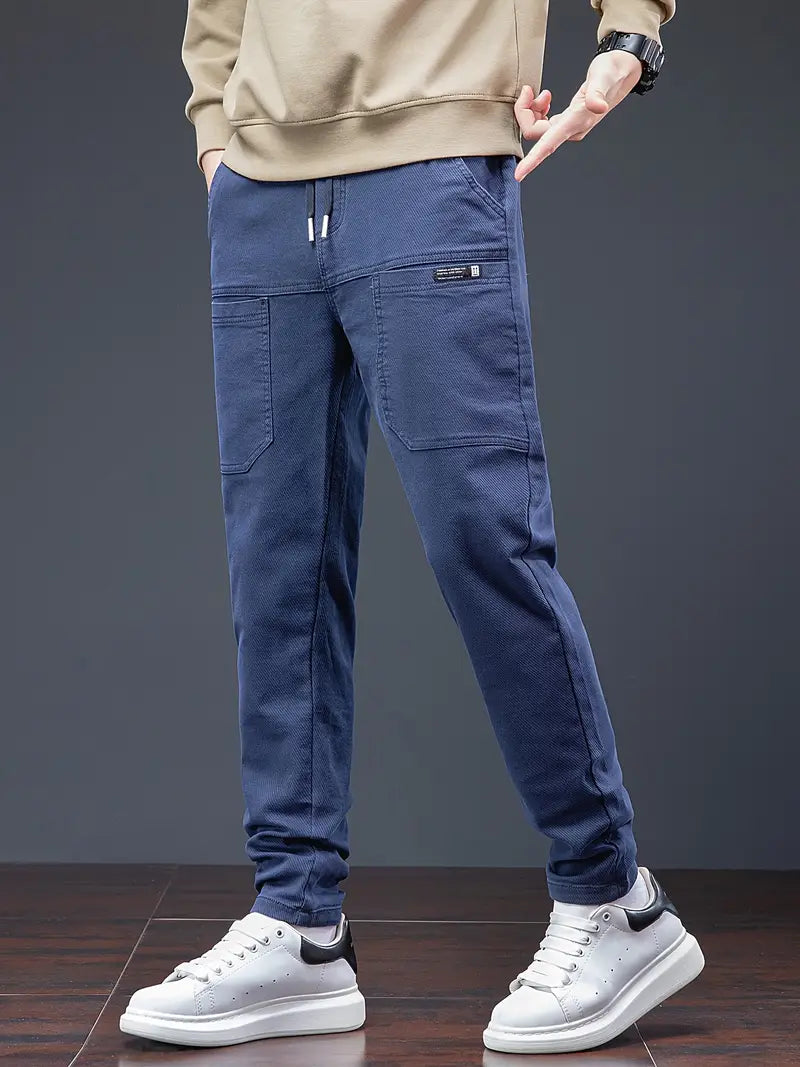 Jarrett - Elegante Pantalón Jogger Con Cintura y Cordón Ajustable