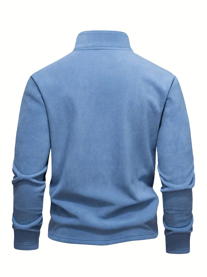 Lamar - Sudadera De Manga Larga Con Media Cremallera