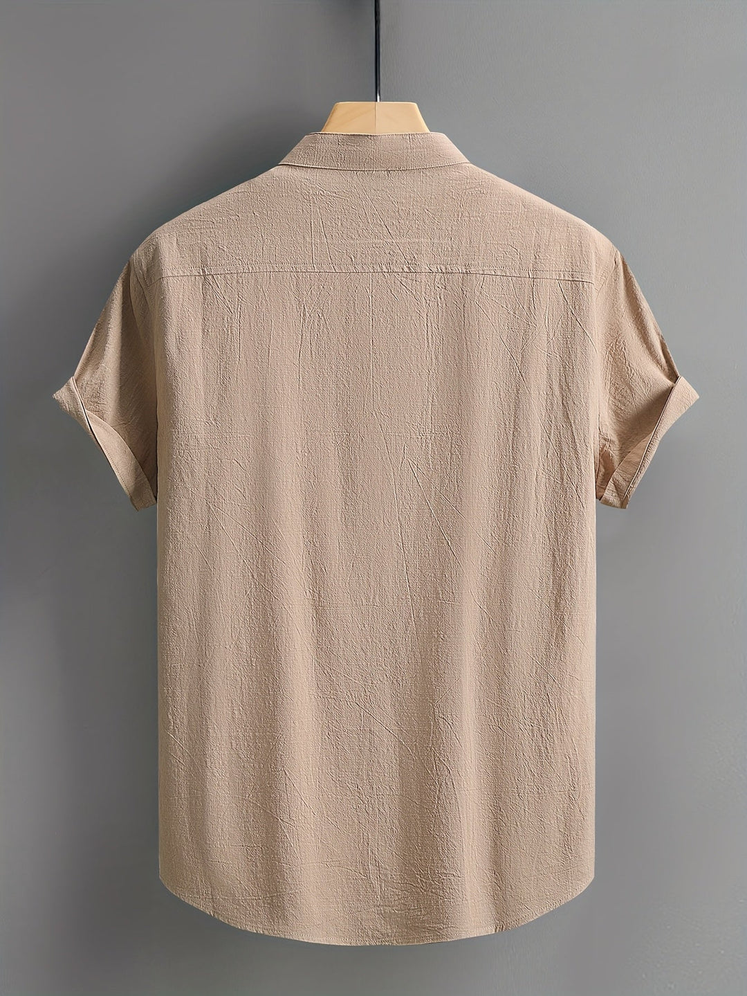 Tejada - Camisa Informal De Algodón Con Bolsillo