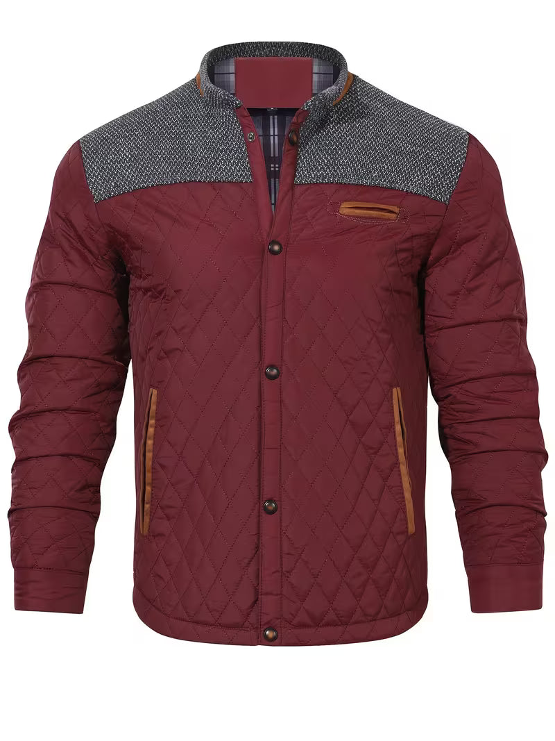 Stetson - Chaqueta Acolchada Con Diseño De Rombos