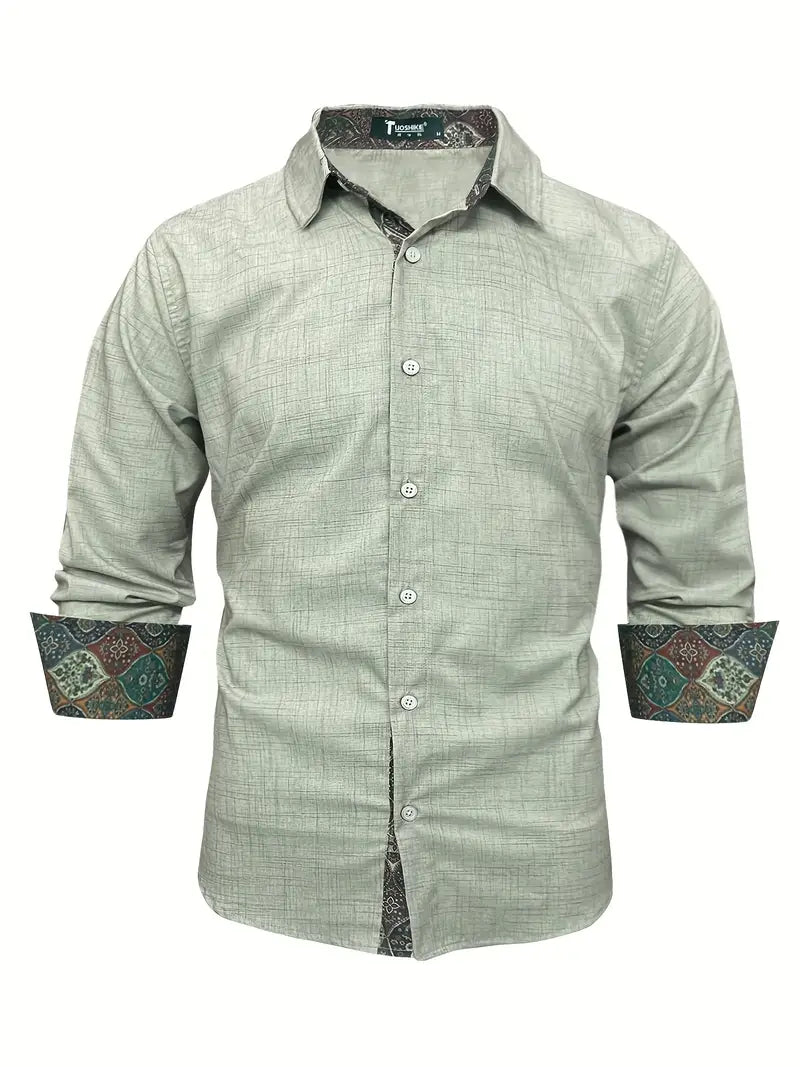 Teodoro - Camisa De Manga Larga Con Botones