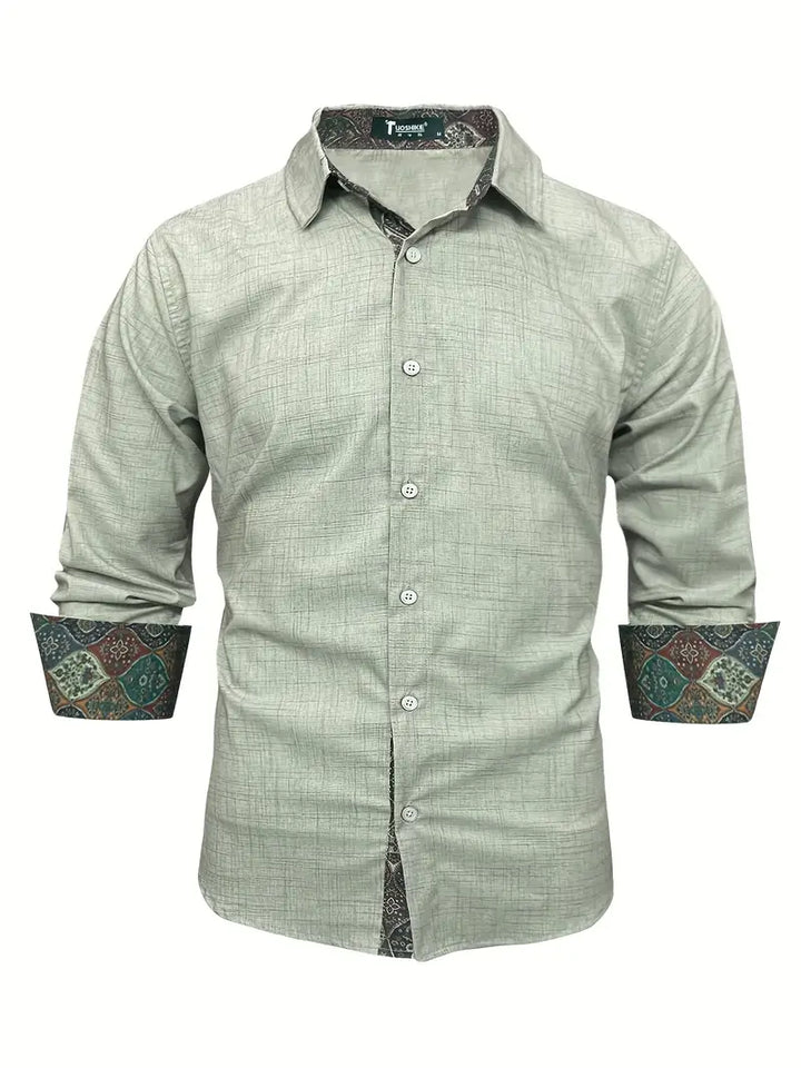Teodoro - Camisa De Manga Larga Con Botones