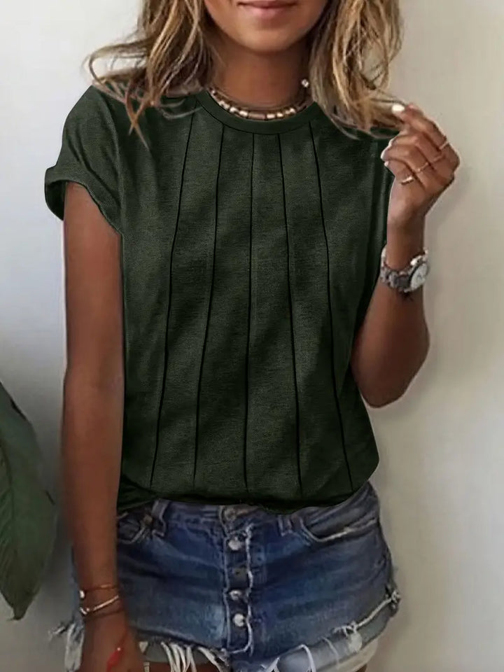 Vitaliya - Camiseta Casuales De Manga Corta