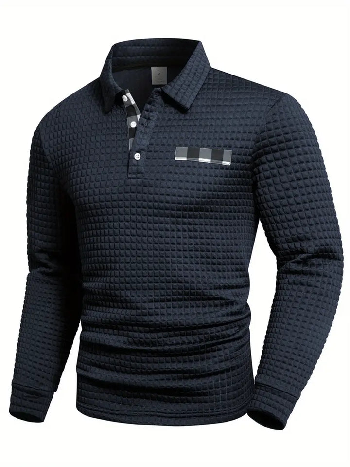 Hughes - Camisa Informal De Punto Grueso Con Botones