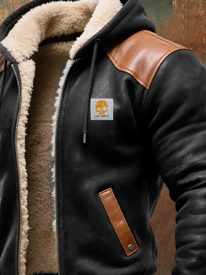 Kruithof - Chaqueta Con Capucha y Forro Polar