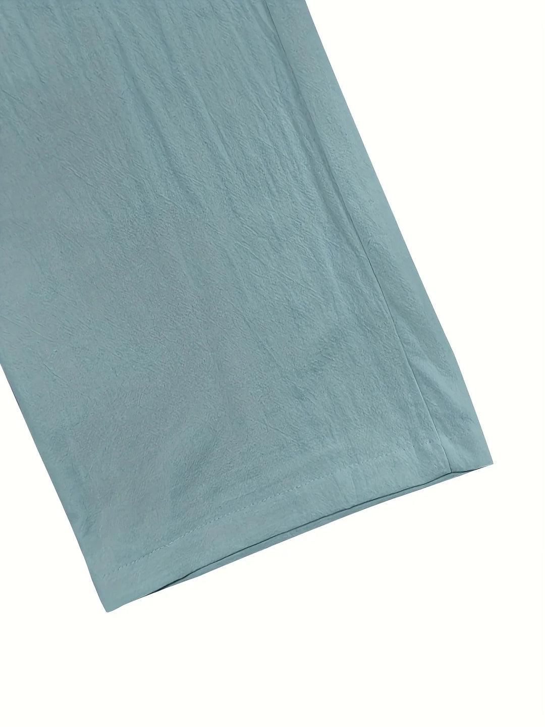 Beslan - Pantalones Elegantes De Pierna Recta Con Botones Dorados