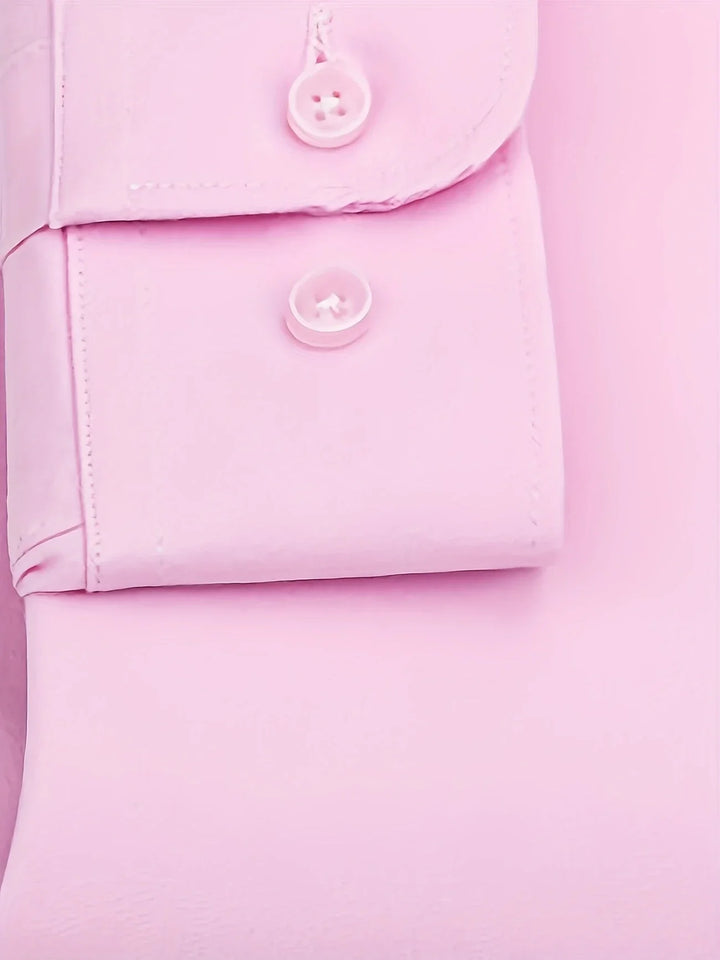 Ezra - Elegante Camisa Entallada Con Botones