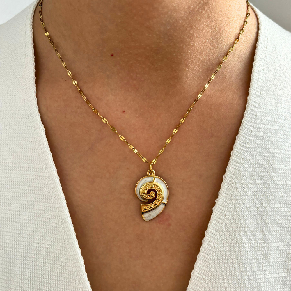 Eylin - Conjunto de Colgante Golden Tide