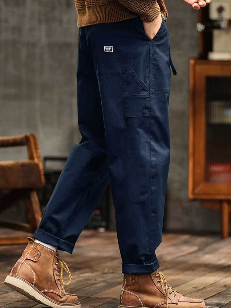 Rasmus - Elegante Pantalón Cargo Con Bolsillos