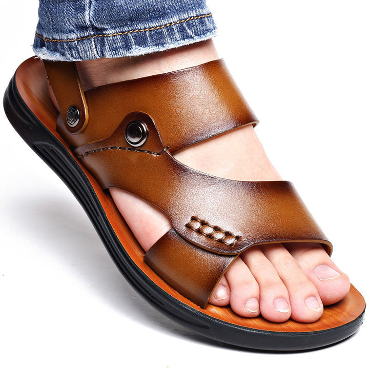 Bryon - Sandalias De Cuero Avenwood