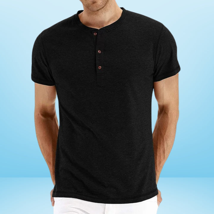Bilgert - Camiseta Elegante Con Cuello Redondo