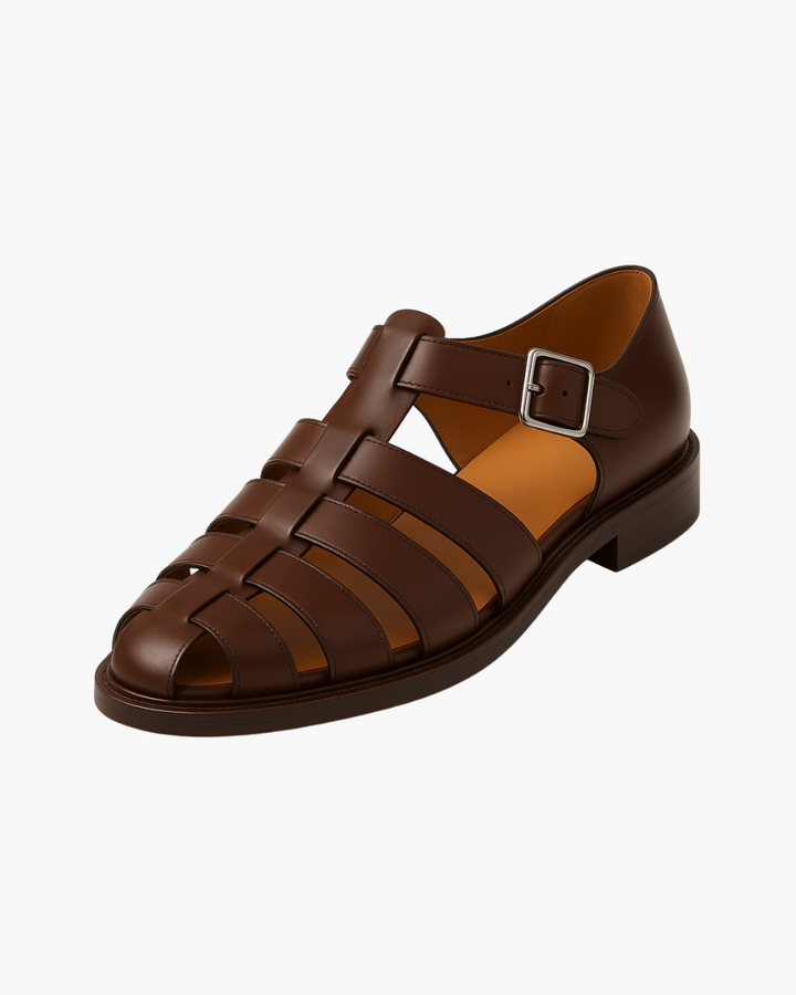Swen - Cuero Antideslizantes Zapatos
