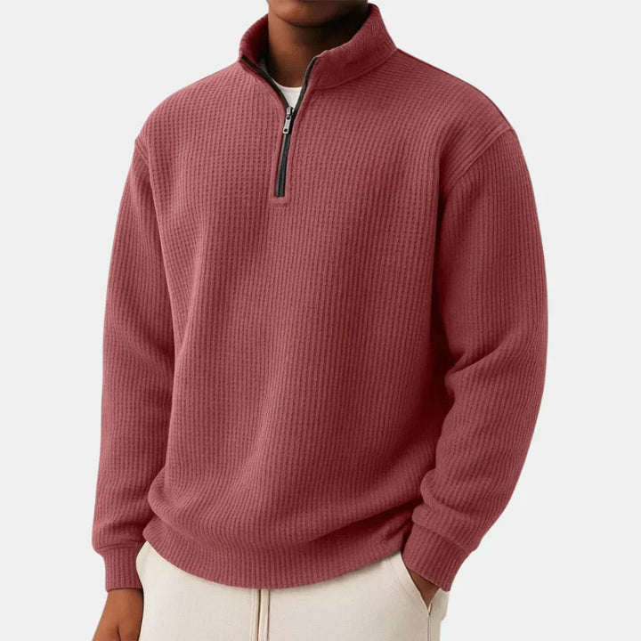 Shachar - Jersey Informal Con Cremallera