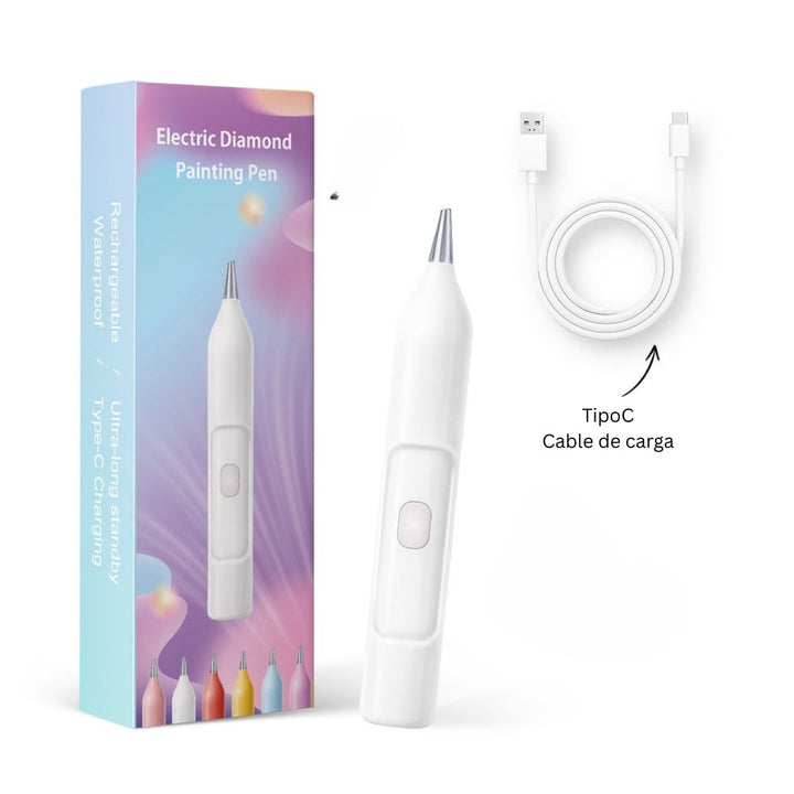 DazzleDot - Diamante Eléctrico Rotulador de Pintura 6 Colores