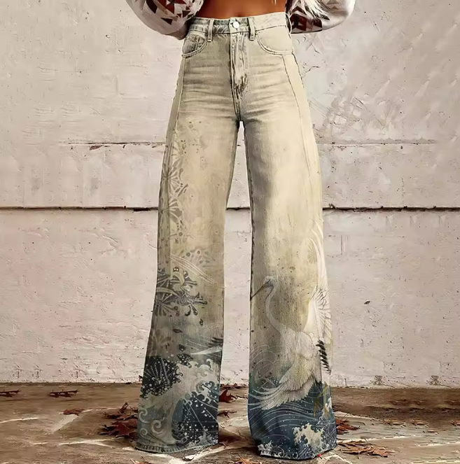 Holmes - Pantalones Boho Vintage Elegantes Para Un MiraModerno