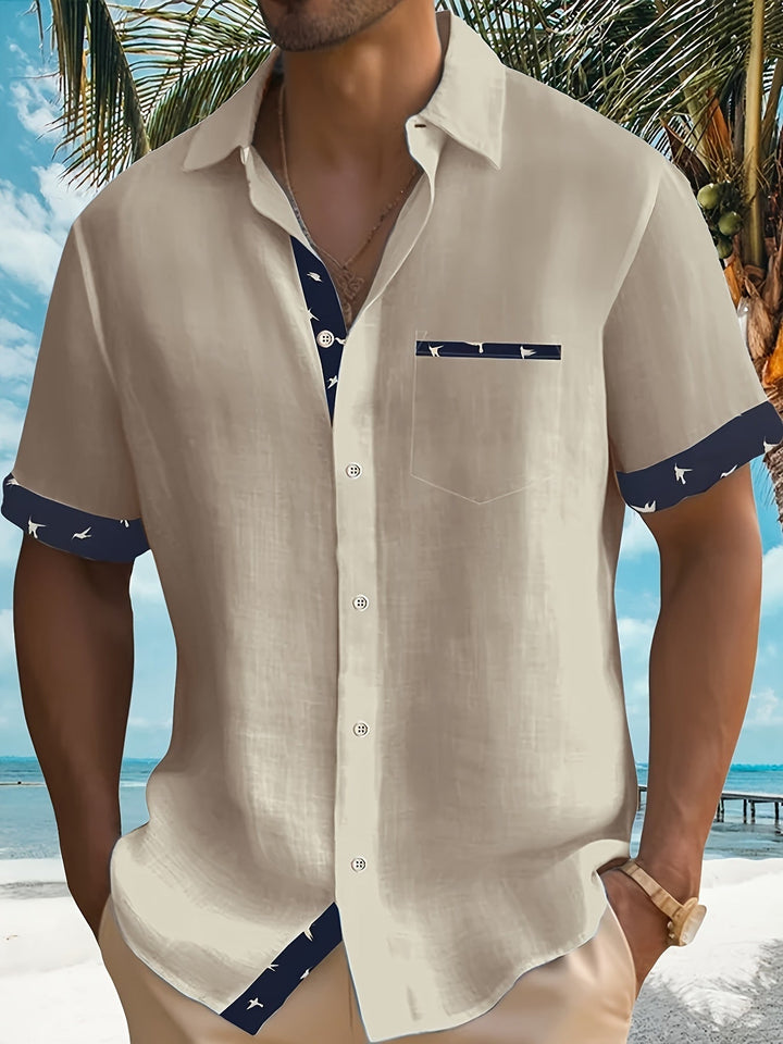 Julio - Elegante Camisa De Manga Corta