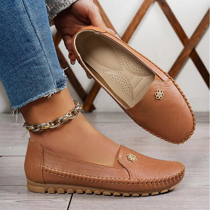 Chrysta - Zapatos Ortopédicos De Cuero