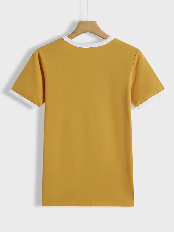 Kisara - Camiseta Informal De Manga Corta