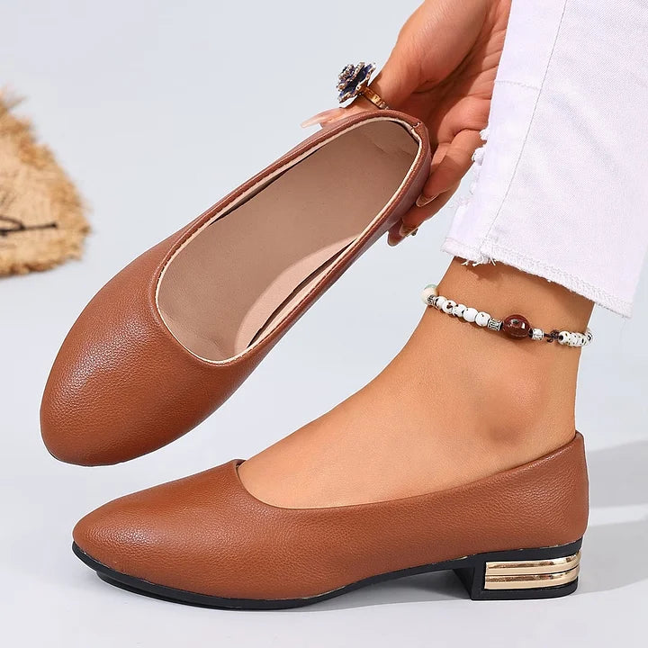Oskana - Mocasines Planos Cómodos De Cuero