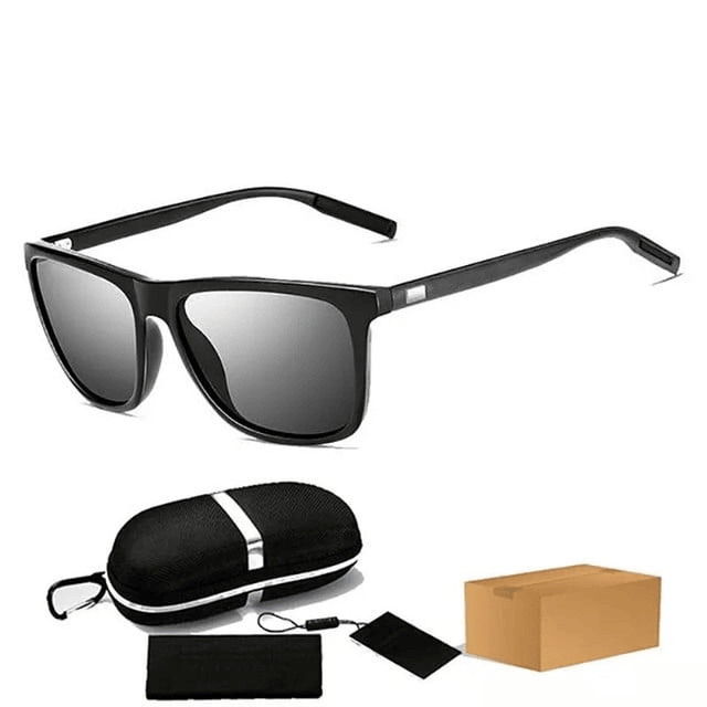 AeroShades - Gafas de Sol Polarizadas de Aluminio y Magnesio