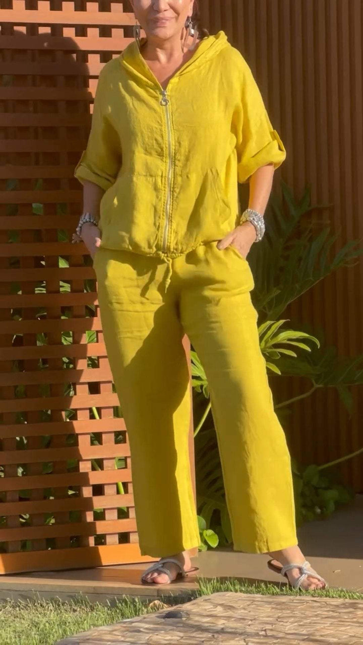 Pietra - Traje De Dos Piezas Con Capucha Y Cremallera