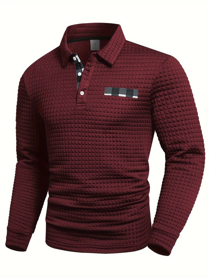Juergen - Camisa Informal De Manga Larga Con Botones